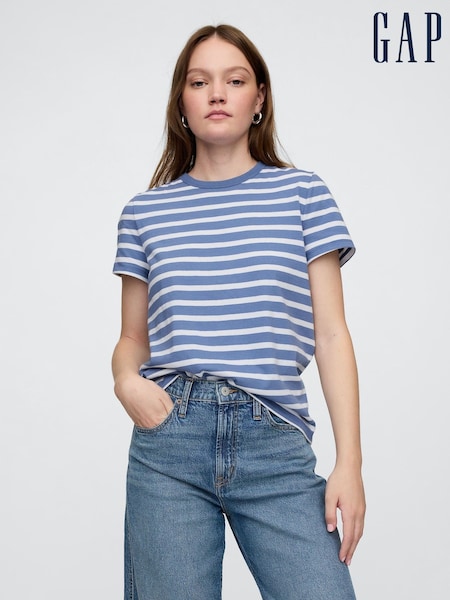 Dungă bej - Tricou Gap Favourite din bumbac Mânecă scurtă (F41788) | 104 LEI