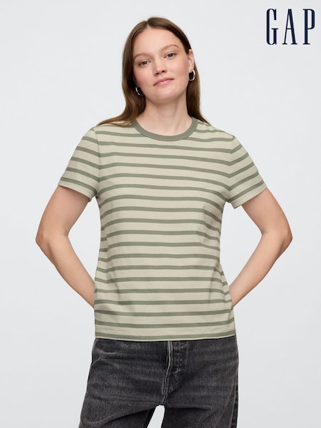Verde - Tricou Gap Favourite din bumbac Mânecă scurtă (F41791) | 104 LEI