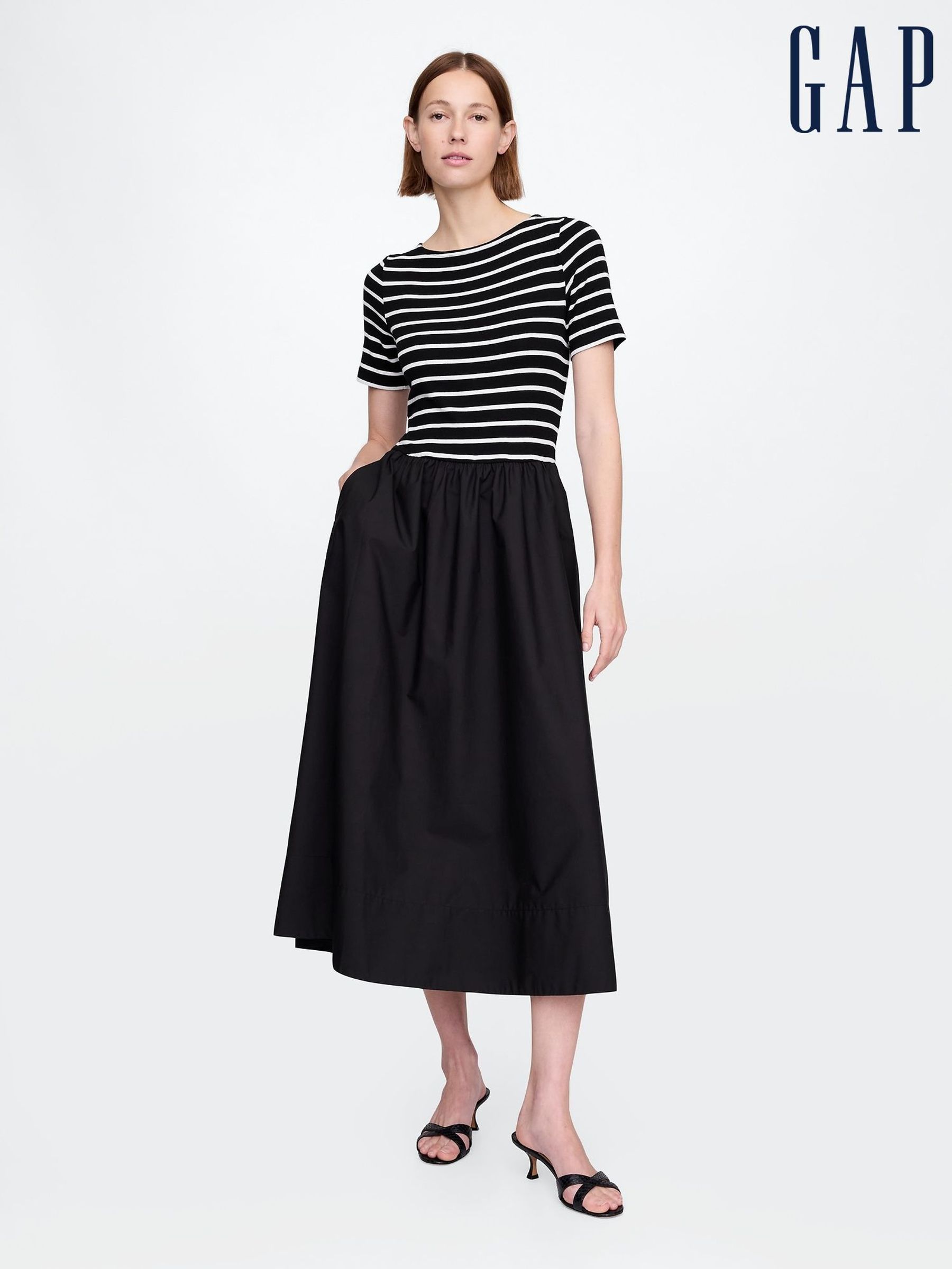 Gap casual midi dress discount