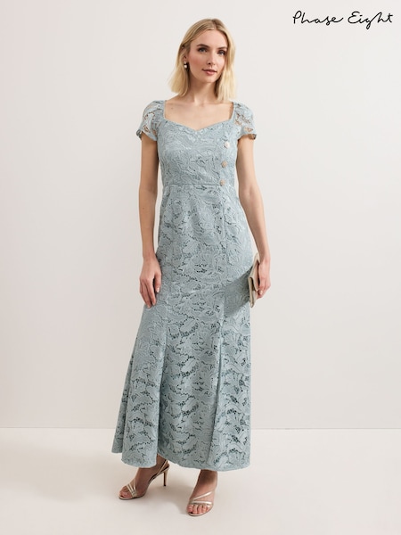 Phase Eight Blue Phia Tux Lace Dress (F41887) | AED1,916