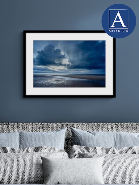 Artko Black Passing Storm By Owen Clarke Framed Art (F41932) | €122