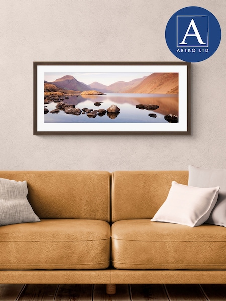 Artko Walnut Britains Favourite View by Mike Shepherd Framed Art (F41938) | €150