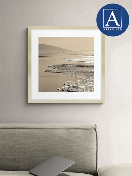 Artko Champagne Shimmering Light by Lan Badley Framed Art (F41946) | €129