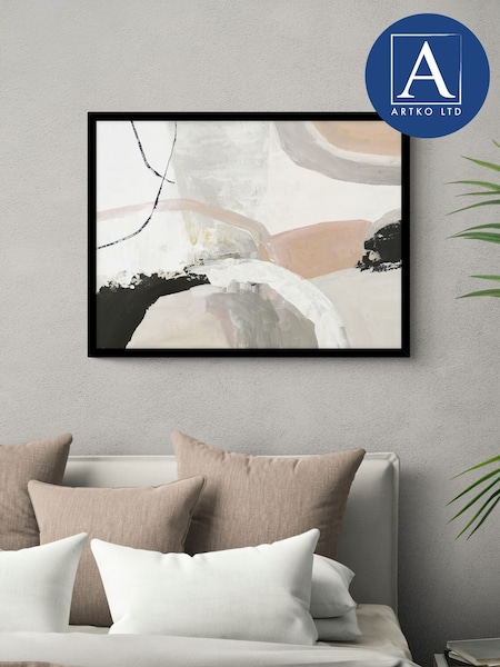 Artko Black Subtle Sernity by Tom Reeves Framed Art (F41977) | €116