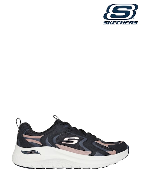 Skechers Black Arch Fit 2.0 Vintage Luxe Trainers (F42122) | R$ 880