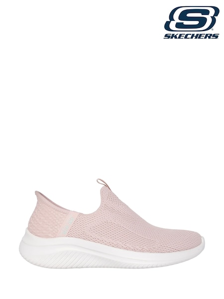 Skechers Pink Ultra Flex 3.0 Easy Win Slip Ins Trainers (F42143) | R$ 880