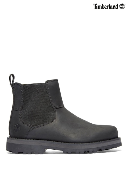 Timberland Courma Kids Mid Chelsea Black Boots (F42224) | €47