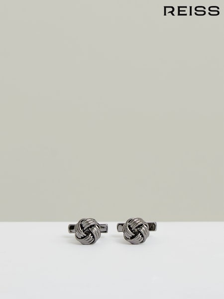 Reiss Gunmetal Callum Cufflinks (F42262) | €88