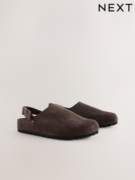 Maro - Closed Toe Back Strap Mules (F42498) | 270 LEI