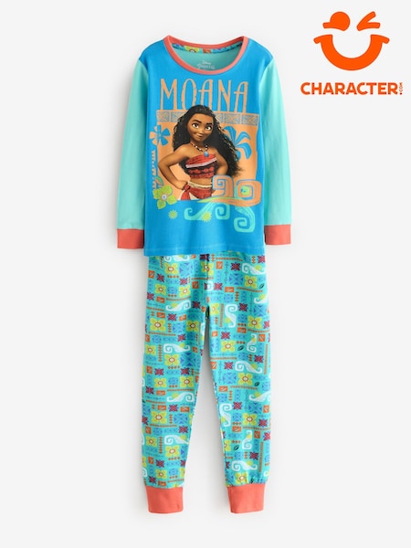 Character Blue Disney Moana Snuggle Fit Pyjamas (F42695) | 89 QAR