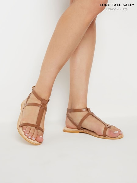 Maro - Sandale din piele cu baretă în T Long Tall Sally (F42737) | 268 LEI