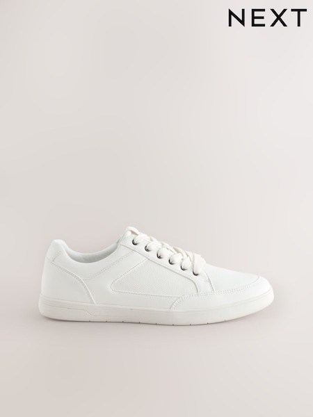 White Smart Casual Trainers (F42825) | €47