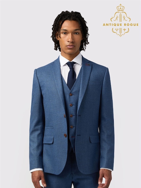 Antique Rogue Grey Blake Texture Jacket (F42876) | R$ 1,235