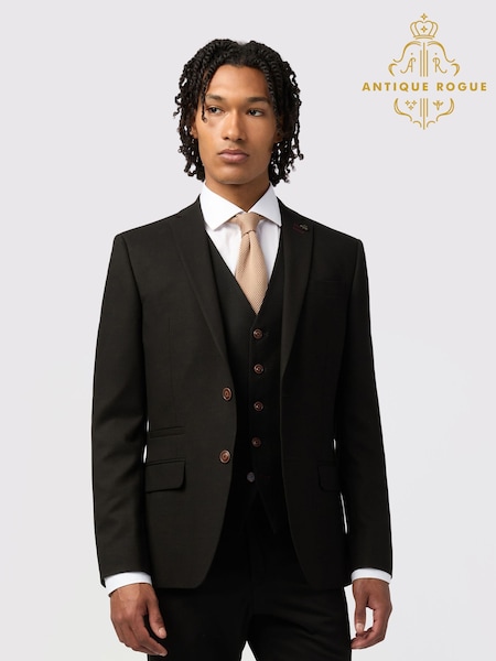 Чорний - Стандартний крій - Antique Rogue Blake Texture Jacket (F42910) | 7 510 грн