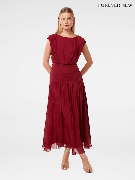 Forever New Lila Crinkle Maxi Dress (F43146) | €172