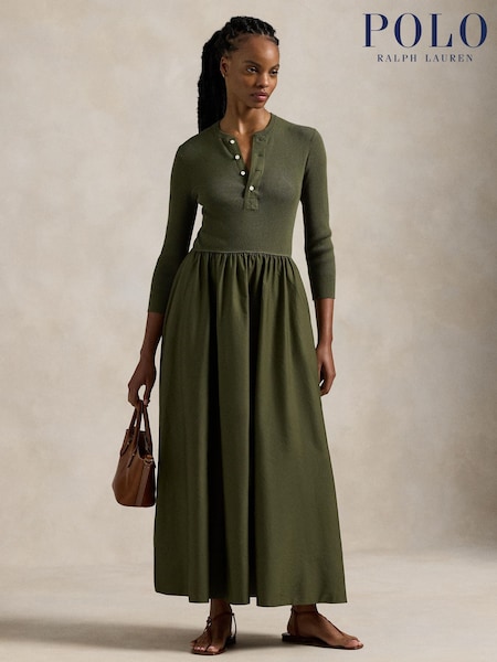 Polo Ralph Lauren Henley Bodice Dress (F43184) | 611 €