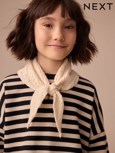 Creme - Triangle Tie Scarf (3-16yrs) (F43269) | 10 € - 11 €