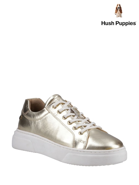 Aur - Hush Puppies Kathryn Negru Trainers (F43306) | 596 LEI