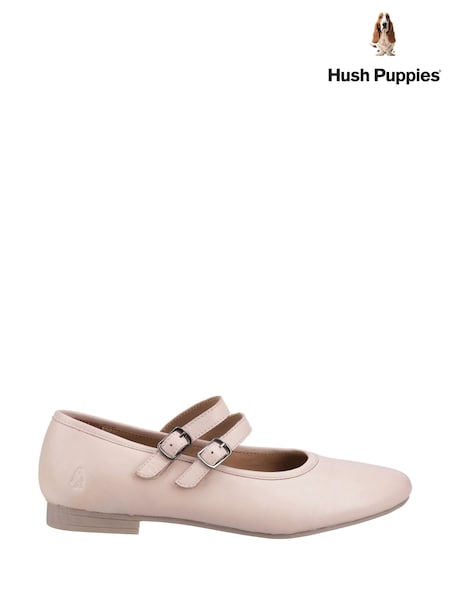 Hush Puppies Pink Nancy Mary Jane Ballet Leather Shoes (F43335) | € 86