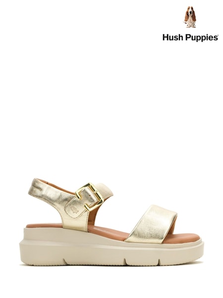 Hush Puppies Uplift Quarter Strap Black Sandals (F43356) | €108
