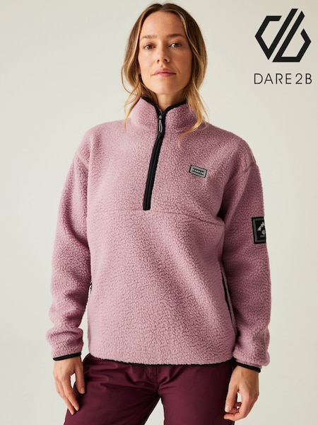 Dare 2b Pink Slide Out Borg Fleece (F43507) | AED245
