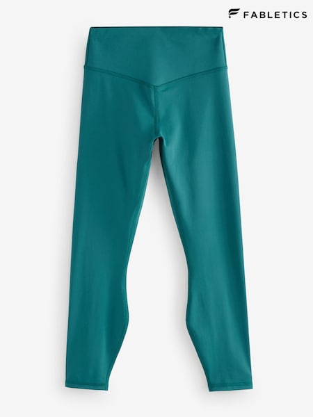 Fabletics Green High Waisted Pureluxe 7/8 Leggings (F43561) | € 117