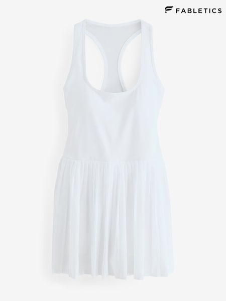 Fabletics White Hot Shot Pleated Dress (F43563) | €127