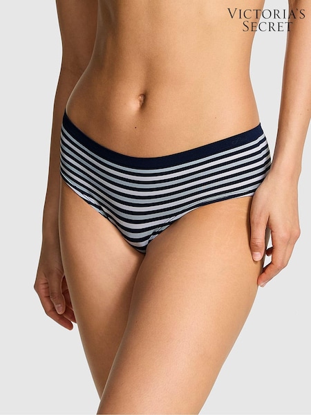 Victoria's Secret PINK Noir Navy Blue Hipster Seamless Knickers (F43613) | €10.50