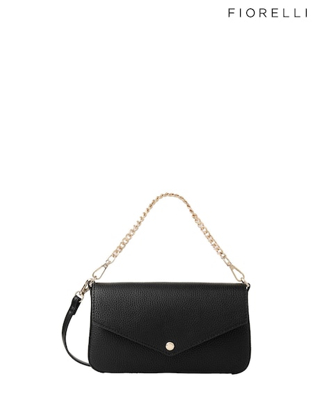 Black - Fiorelli Lacey Chain Cross-body Bag