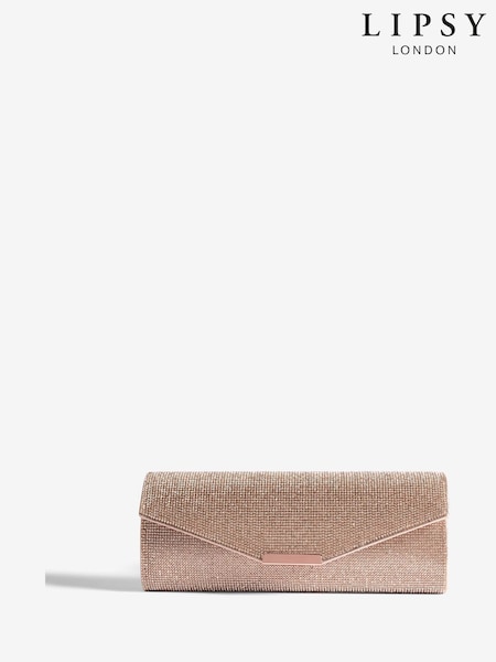 Rose Gold - Lipsy Clutch Bag (F43759) | 34 €