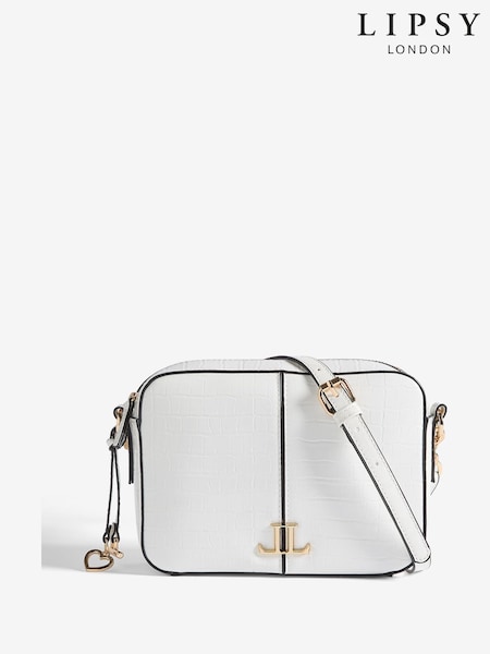 Lipsy White Boxy Cross-Body Bag (F43790) | € 40