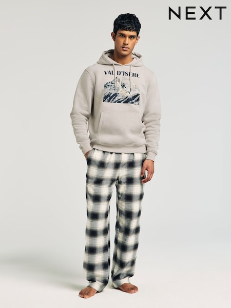 Stone Val D'isere Graphic Hoodie Woven Pyjama Set (F43793) | €42