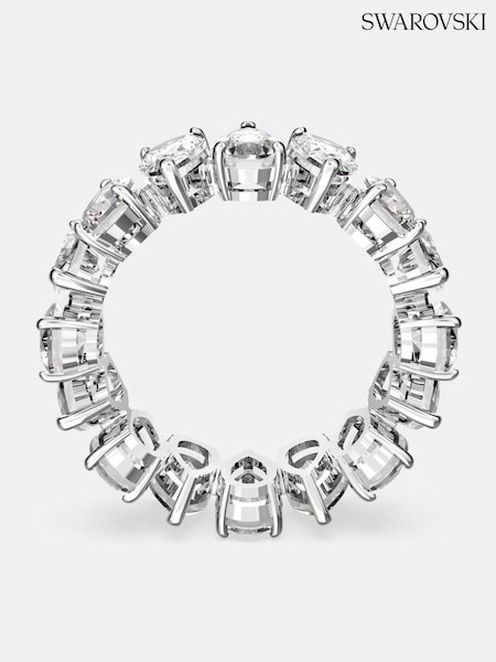 Swarovski Drop Cut Rhodium Plated Vittore Ring (F43799) | 1,184 LEI
