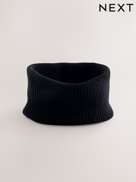 Black Knitted Snood (1-16yrs) (F43803) | AED36 - AED46