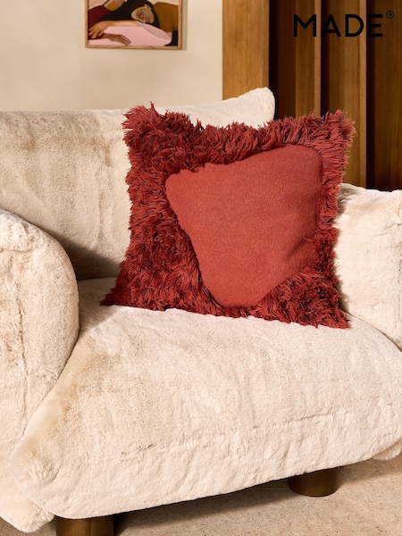 MADE.COM Rust Nera Tufted Cushion (F43840) | €34