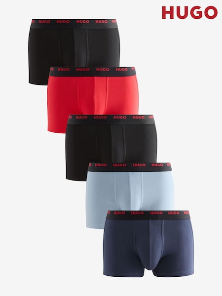 HUGO Black Boxers 5 Pack (F44044) | ₪347