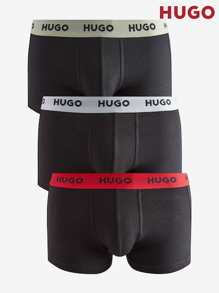 HUGO Black Boxers 3 Pack (F44087) | ₪211