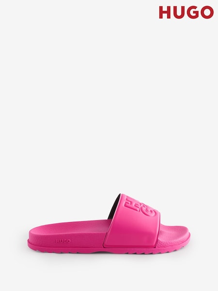 HUGO Rubber Logo Sliders (F44170) | R$ 485