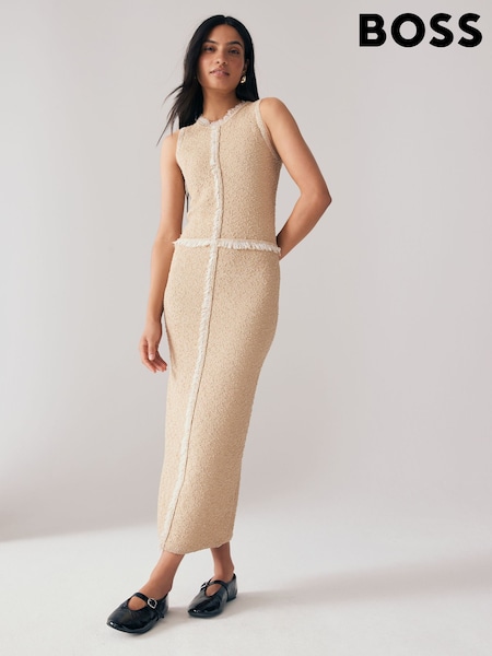 BOSS Fovina Knitted Sleevless Dress (F44187) | 412 €