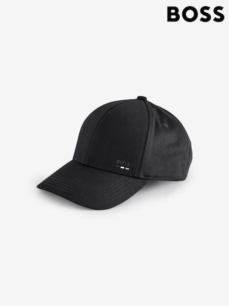 BOSS Black Embroidered Logo 100% Cotton Cap (F44210) | $72