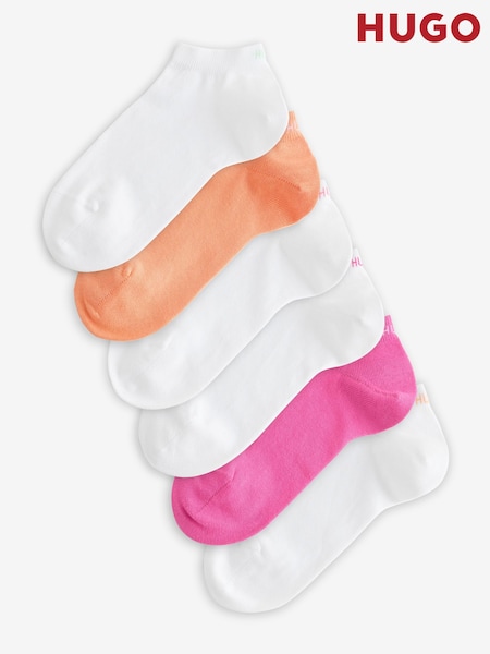 HUGO Logo Ankle Socks 6 Pack (F44213) | 40 €