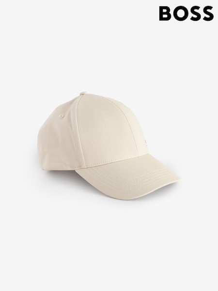 BOSS Brown Embroidered Logo 100% Cotton Cap (F44218) | $72