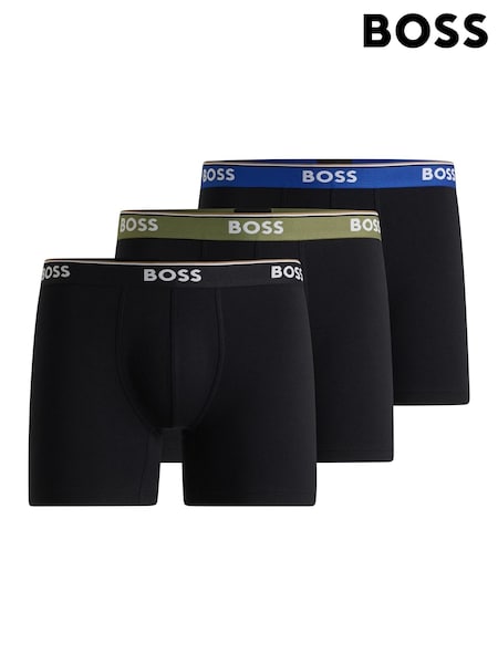 BOSS Black Power Logo Boxers 3 Pack (F44223) | €64