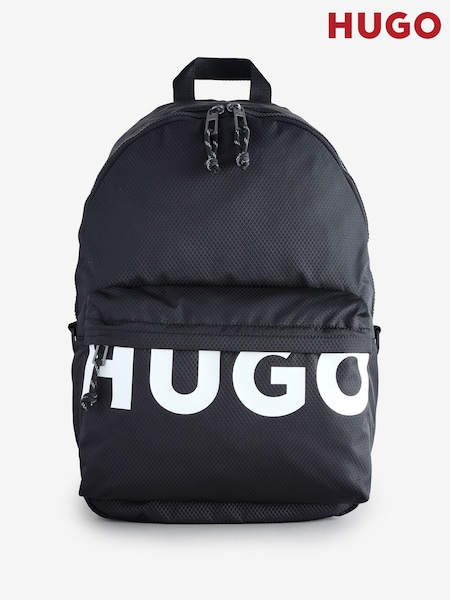 HUGO Black Logo Rucksack (F44307) | ₪800