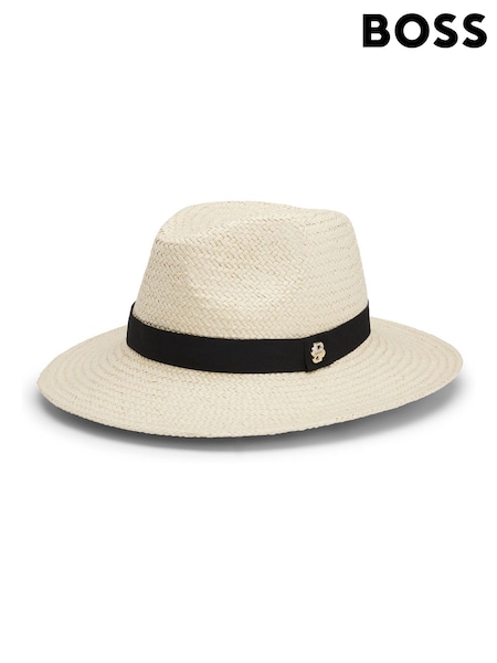 BOSS White Summer Hat (F44349) | €87