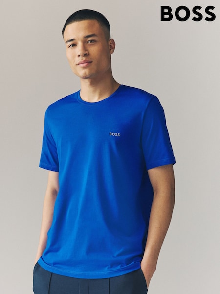 BOSS Blue Regular-Fit Logo T-Shirt (F44403) | €52