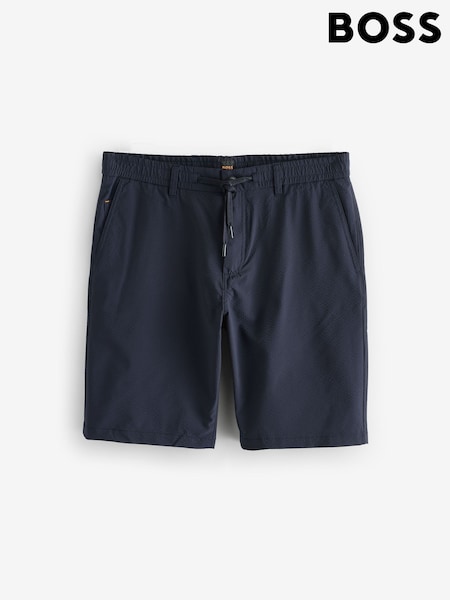 BOSS Blue Tapered-Fit Chino Shorts (F44409) | AED288
