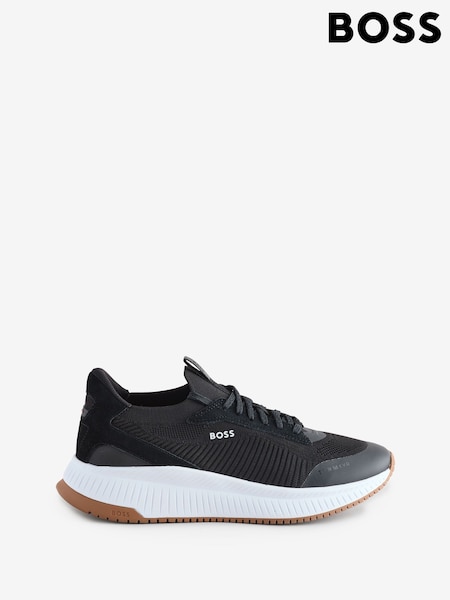 BOSS Grey Logo Trainers (F44419) | €285