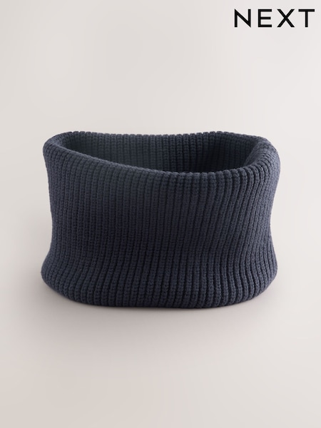 Navy Knitted Snood (1-16yrs) (F44697) | AED36 - AED41