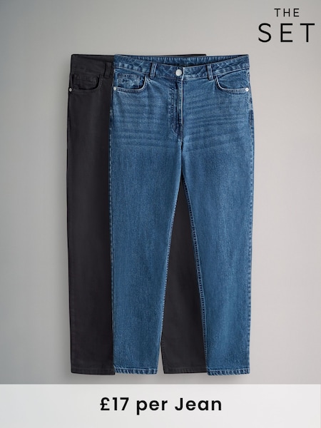 Mittelblau/Schwarz - The Set 2 Pack Denim Skinny Jeans (F44760) | 50 €
